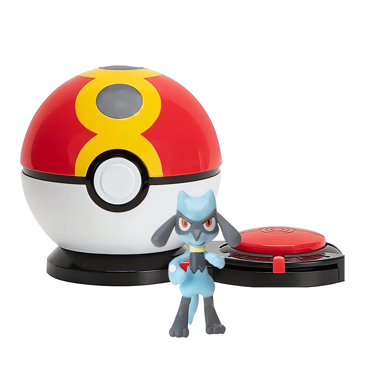 Pokémon Surprise Attack battle Poké Ball with figure