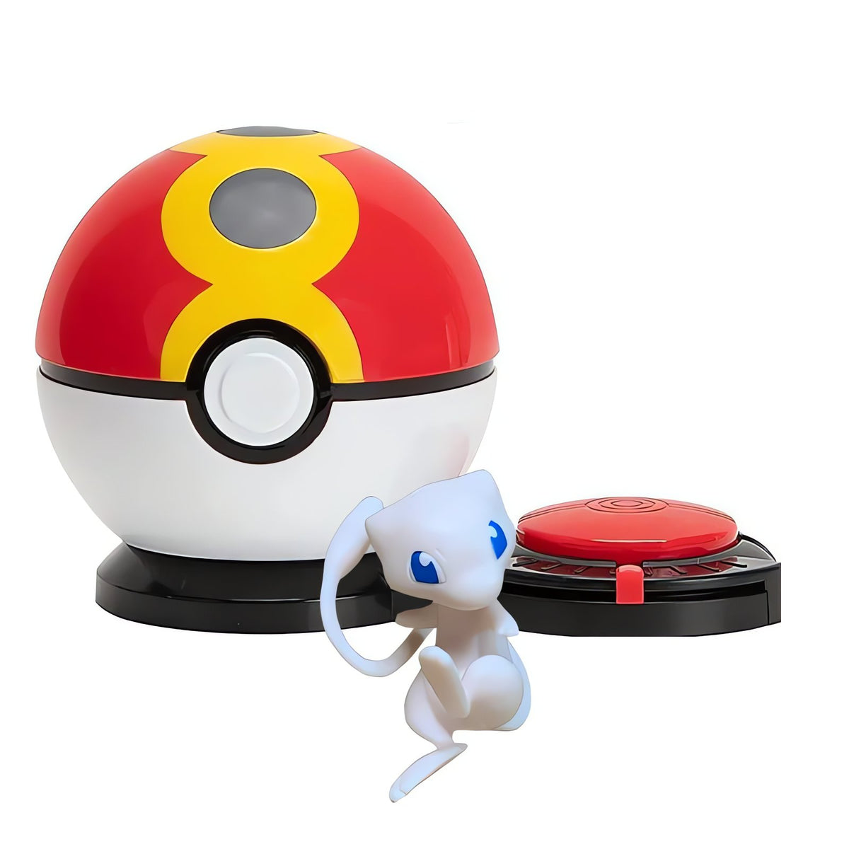 Pokémon Surprise Attack battle Poké Ball with figure – Mew