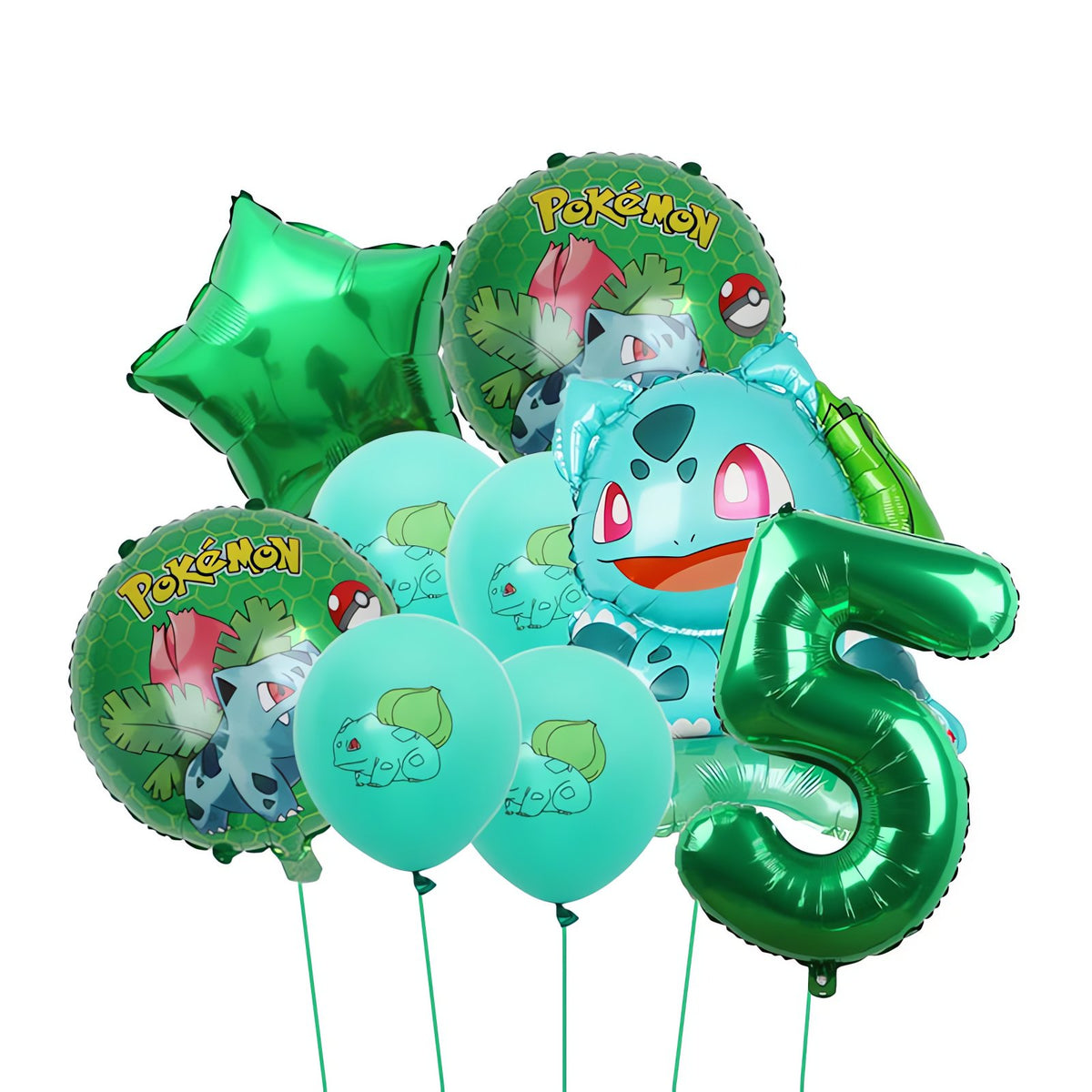 Pokémon birthday balloons – Bulbasaur 5