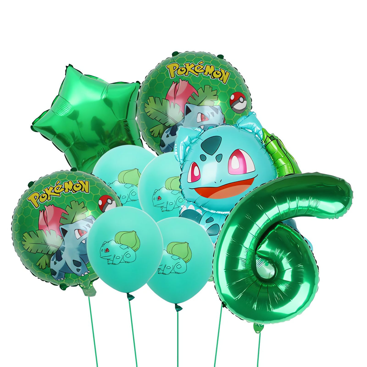 Pokémon birthday balloons – Bulbasaur 6
