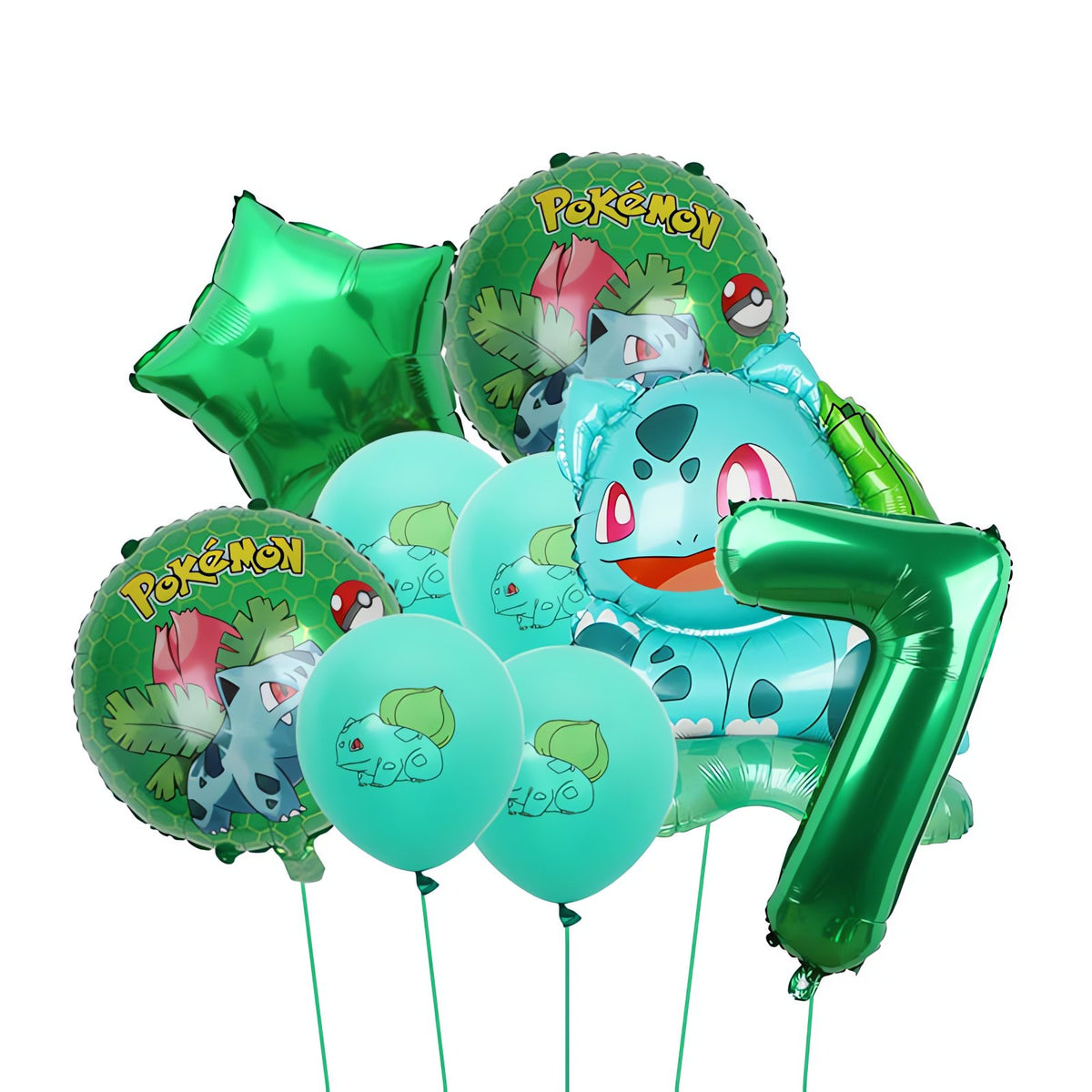 Pokémon birthday balloons – Bulbasaur 7