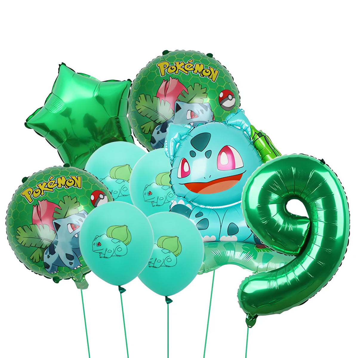 Pokémon birthday balloons – Bulbasaur 9