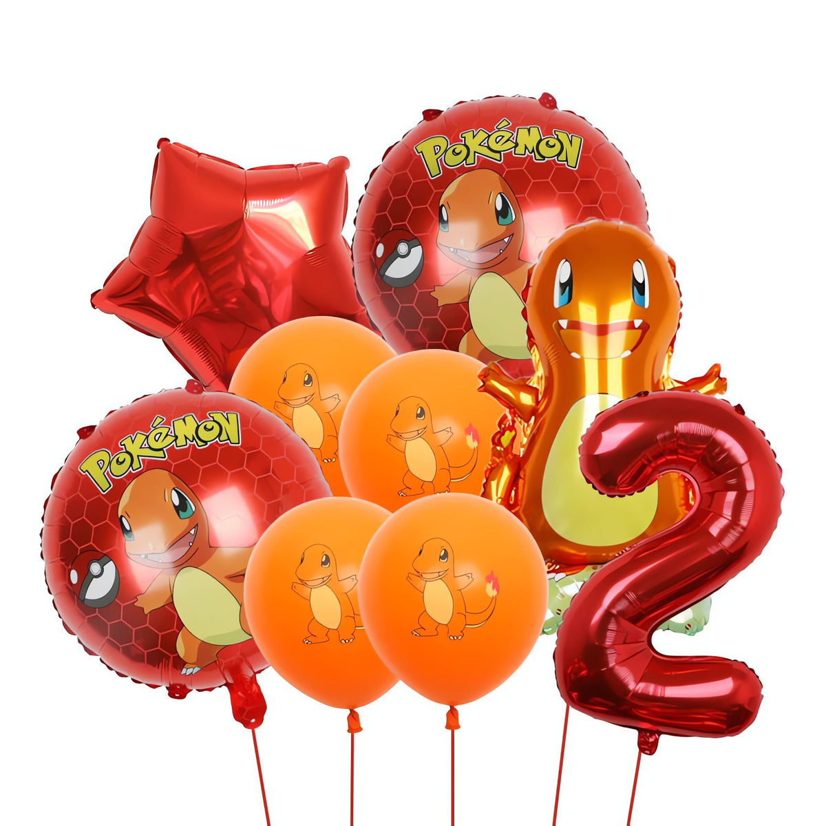 Pokémon birthday balloons – Charmander 2