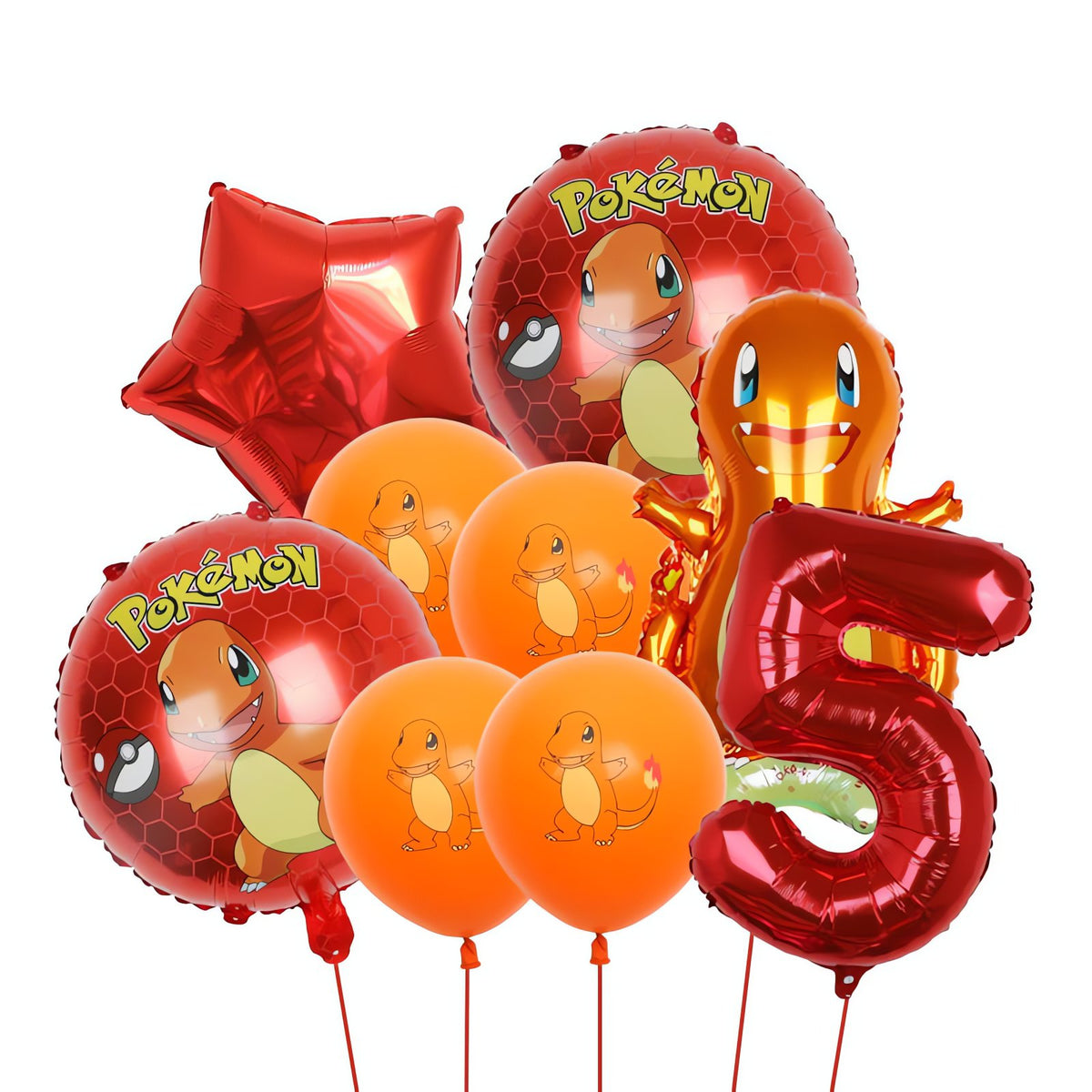 Pokémon birthday balloons – Charmander 5