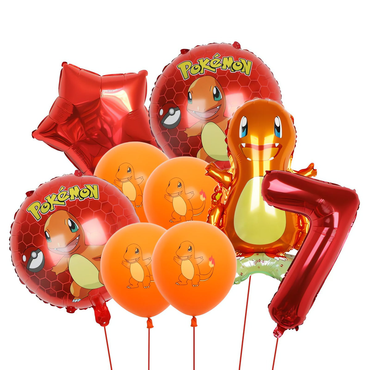 Pokémon birthday balloons – Charmander 7