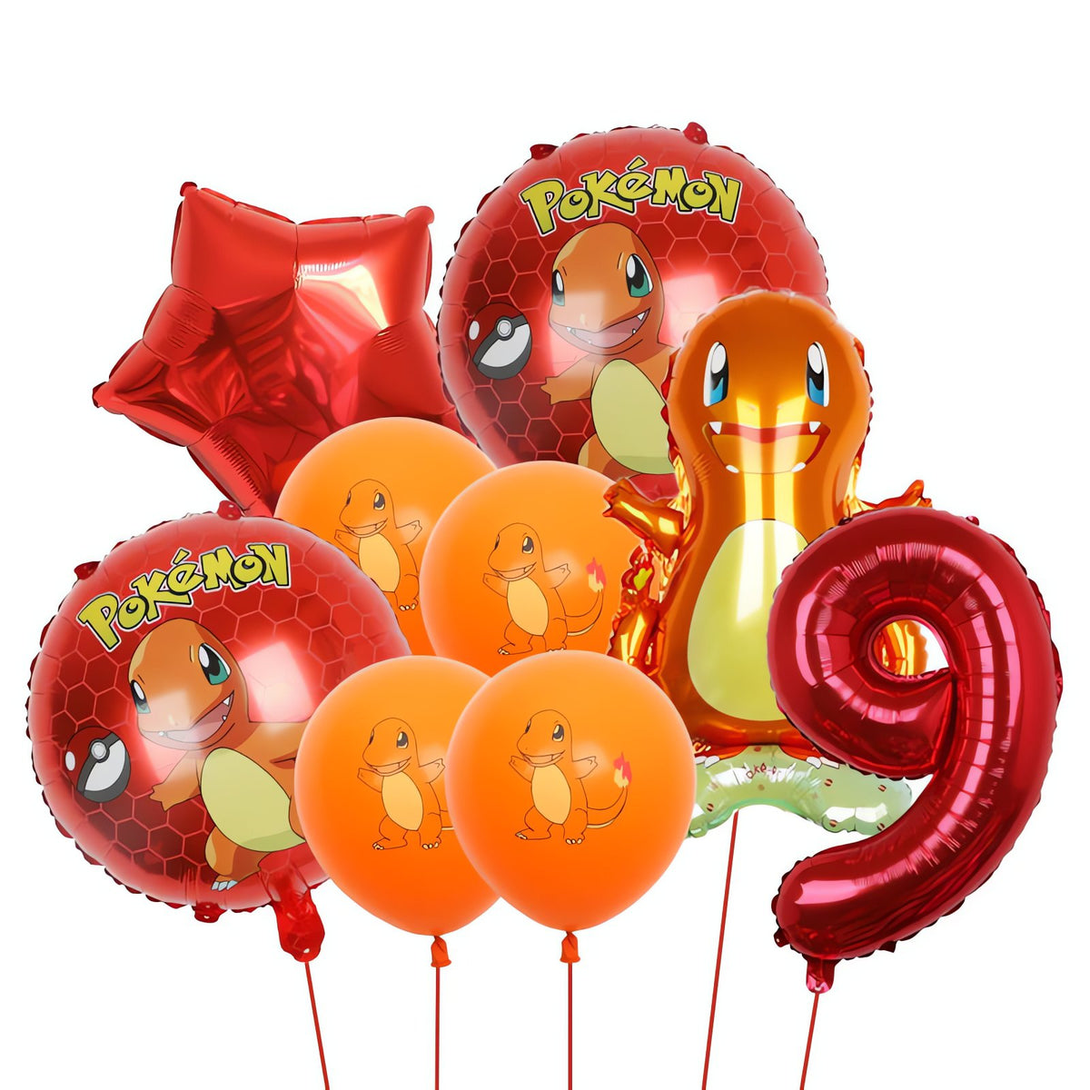 Pokémon birthday balloons – Charmander 9