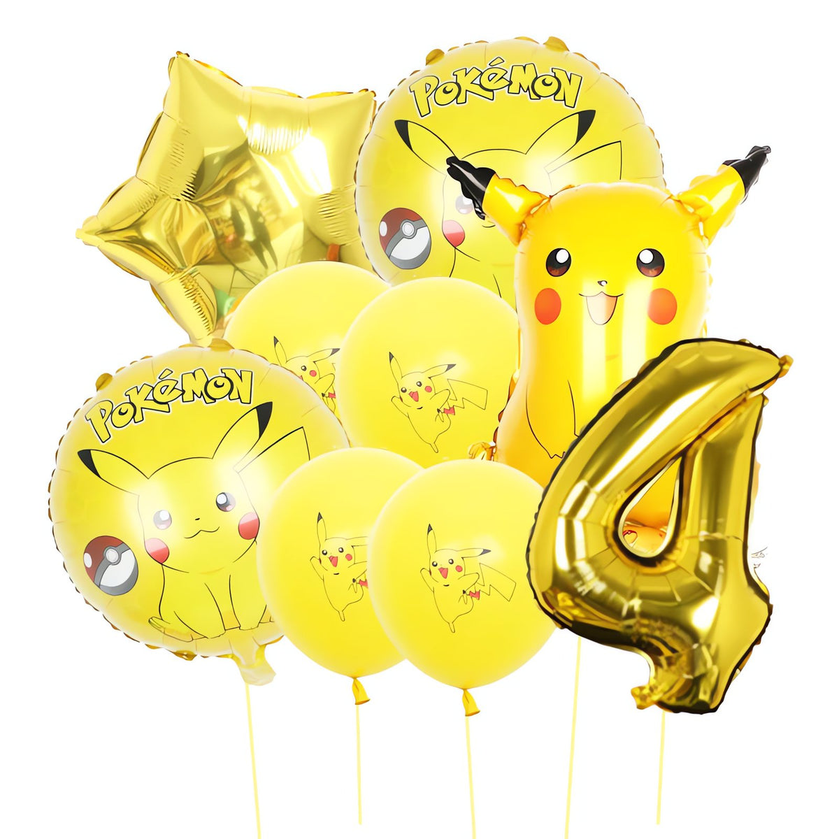Pokémon birthday balloons – Pikachu 4