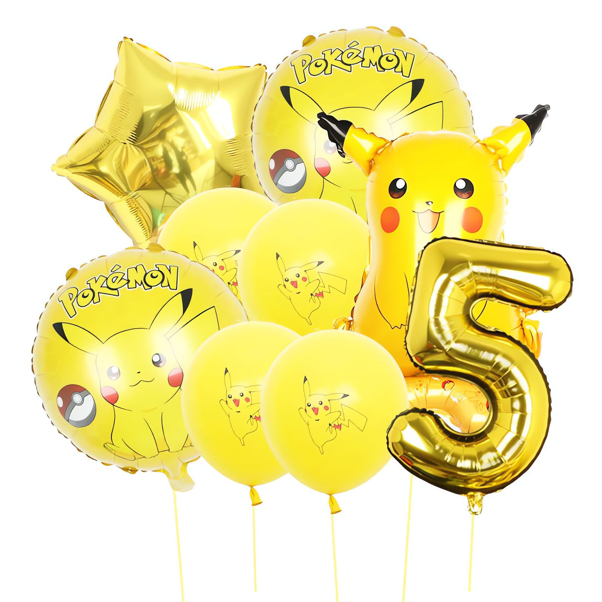 Pokémon birthday balloons – Pikachu 5