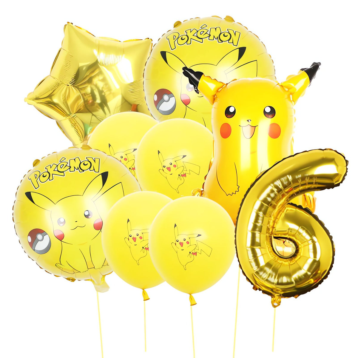 Pokémon birthday balloons – Pikachu 6