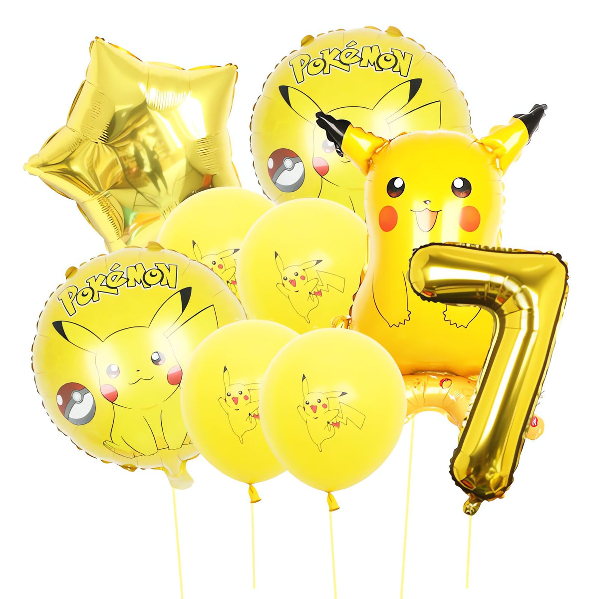 Pokémon birthday balloons – Pikachu 7