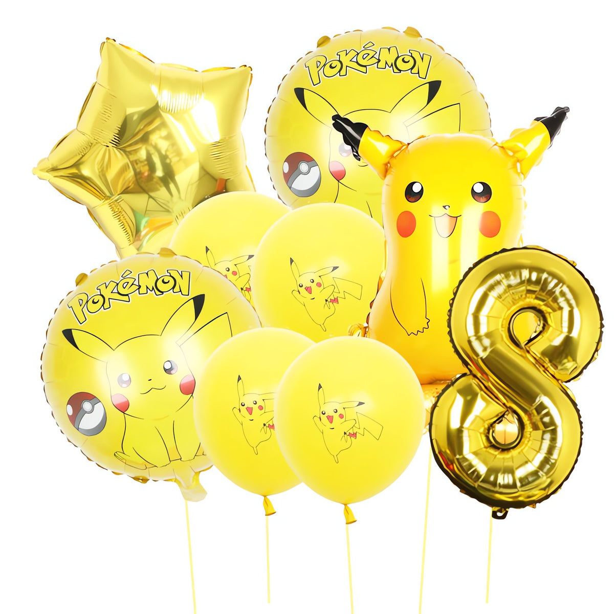 Pokémon birthday balloons – Pikachu 8
