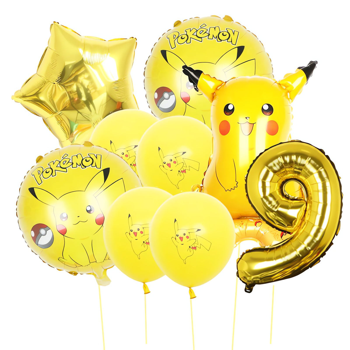 Pokémon birthday balloons – Pikachu 9