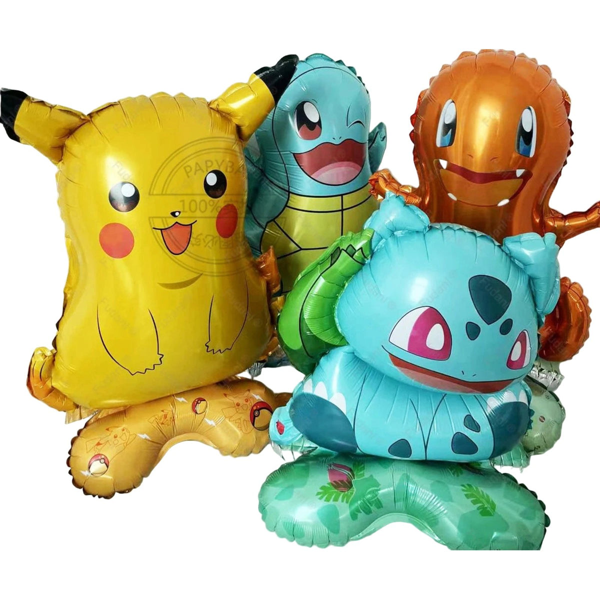 Pokémon birthday balloons – Set of 4