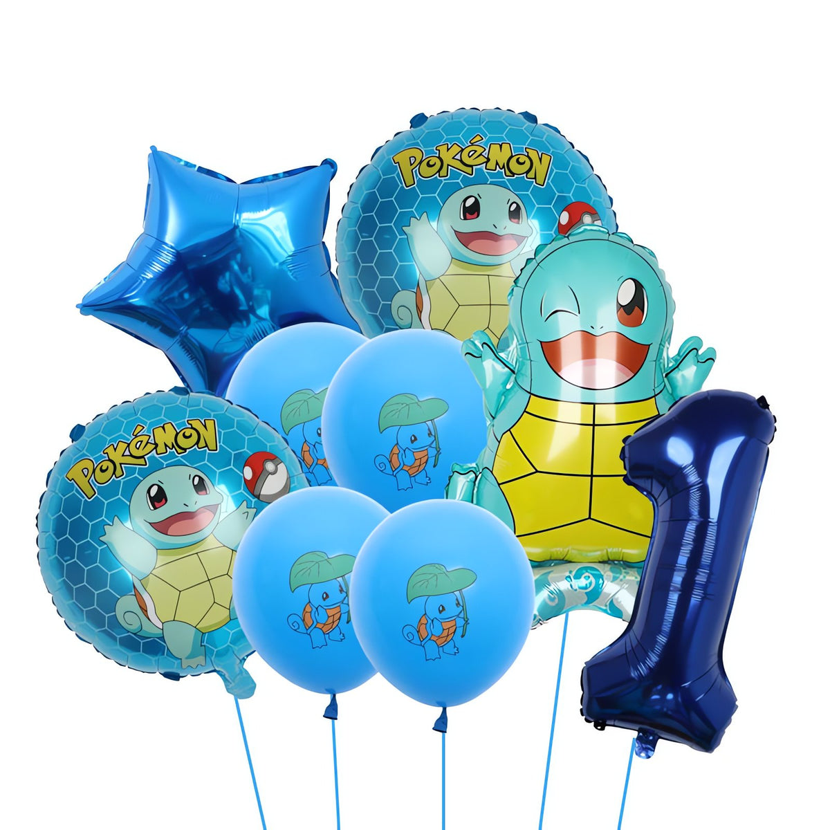 Pokémon birthday balloons – Squirtle 1