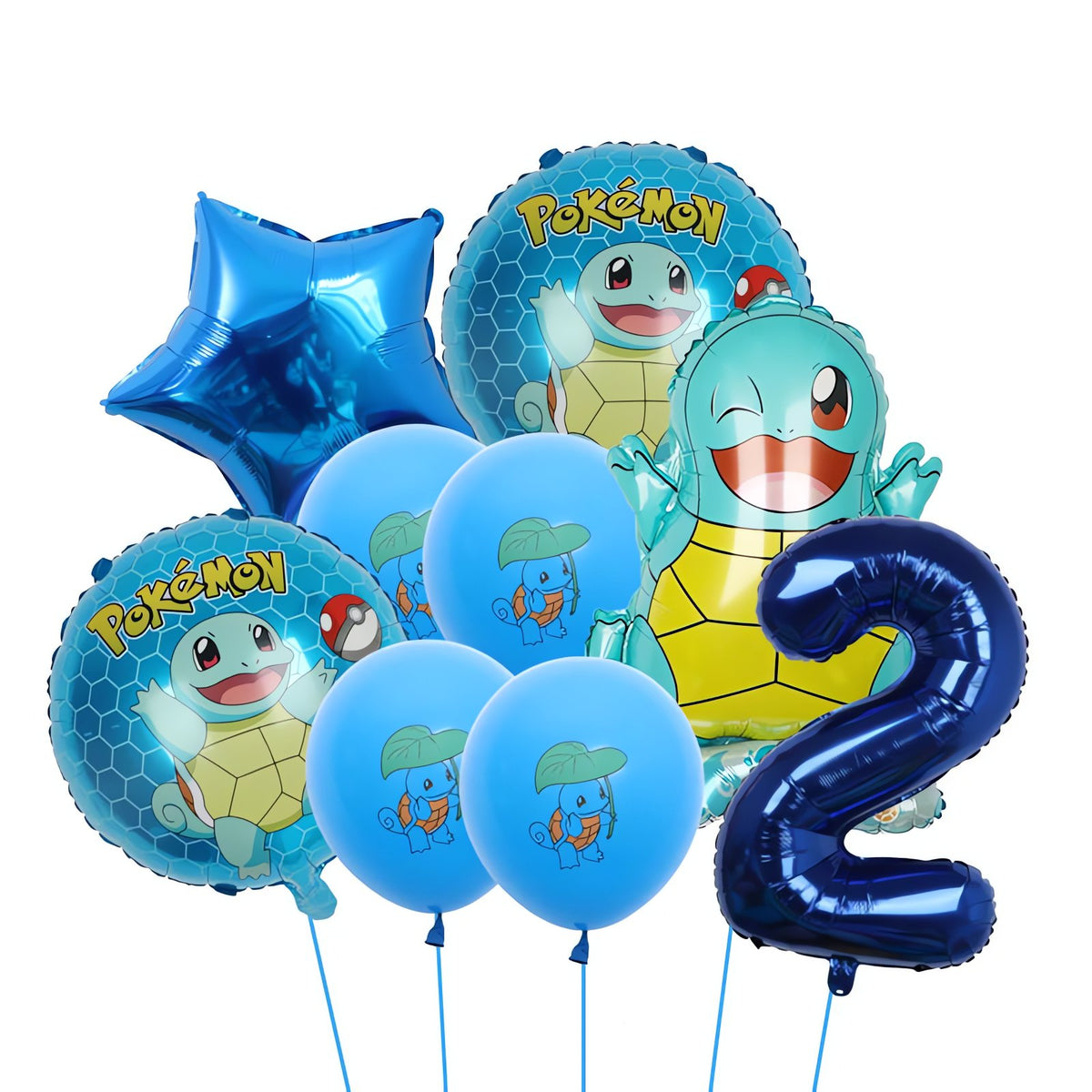 Pokémon birthday balloons – Squirtle 2