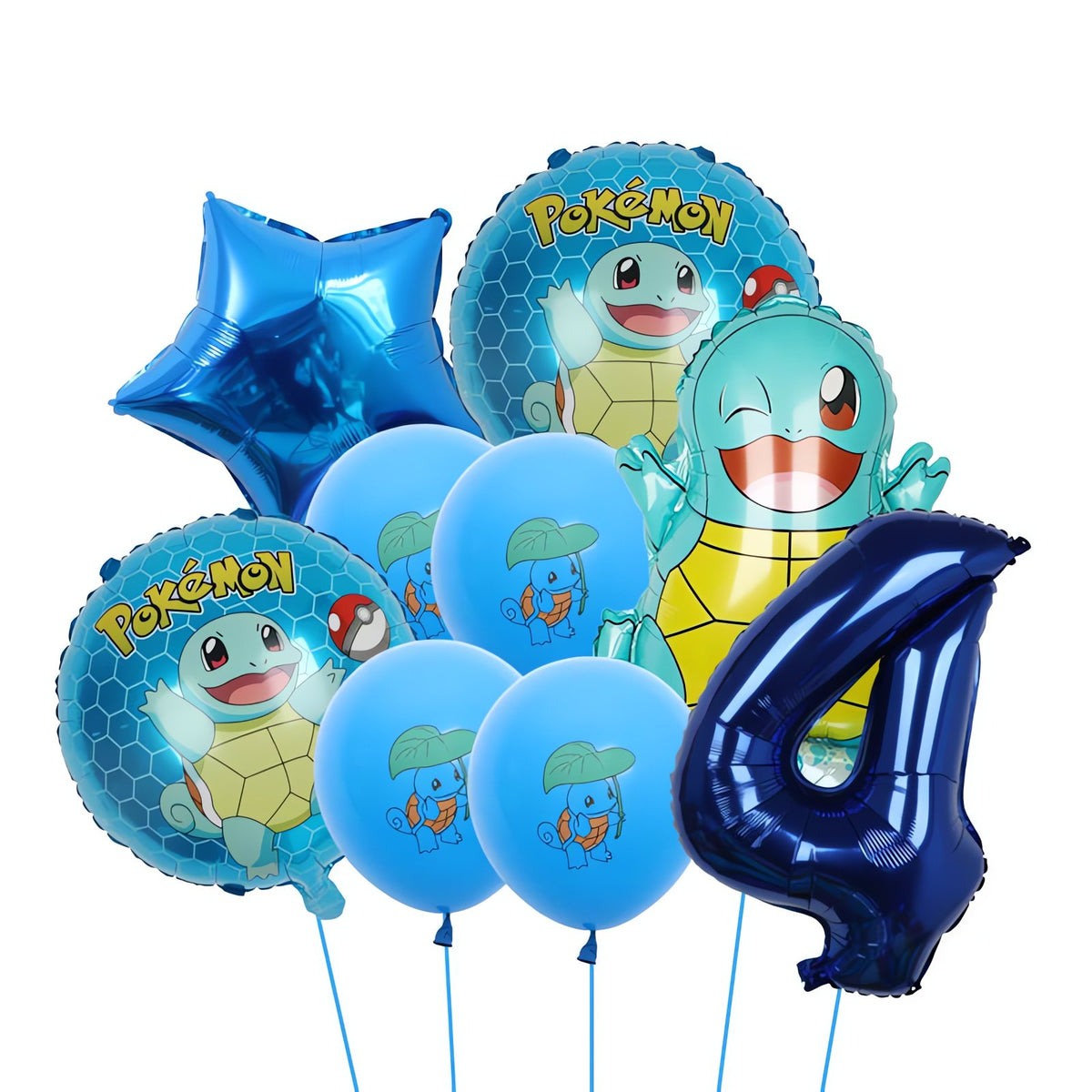 Pokémon birthday balloons – Squirtle 4