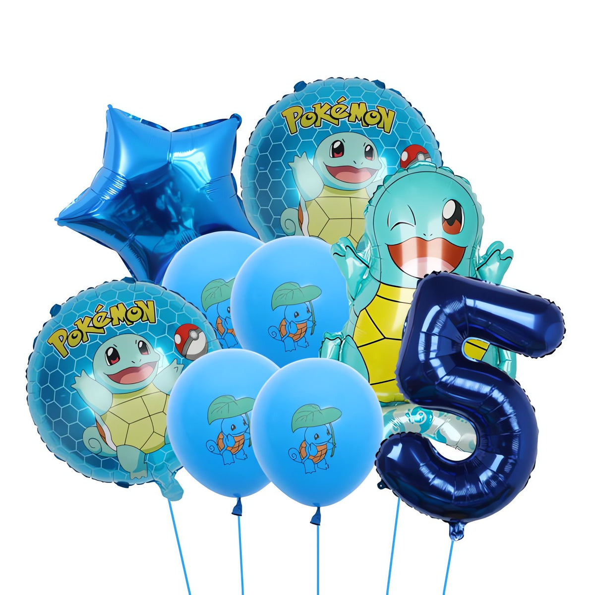 Pokémon birthday balloons – Squirtle 5