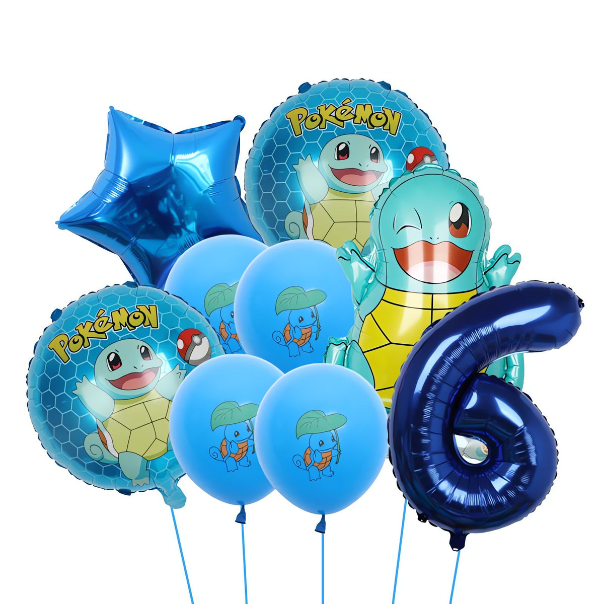 Pokémon birthday balloons – Squirtle 6