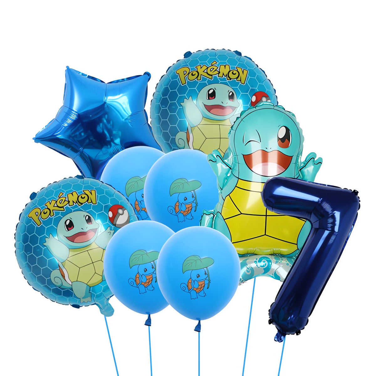 Pokémon birthday balloons – Squirtle 7