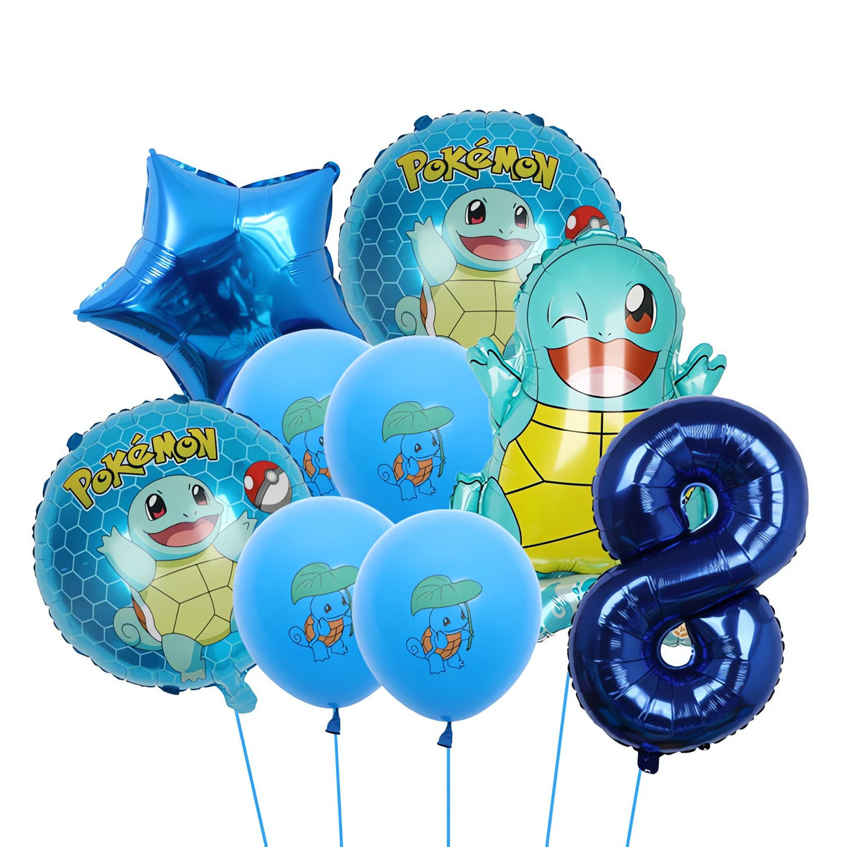 Pokémon birthday balloons – Squirtle 8