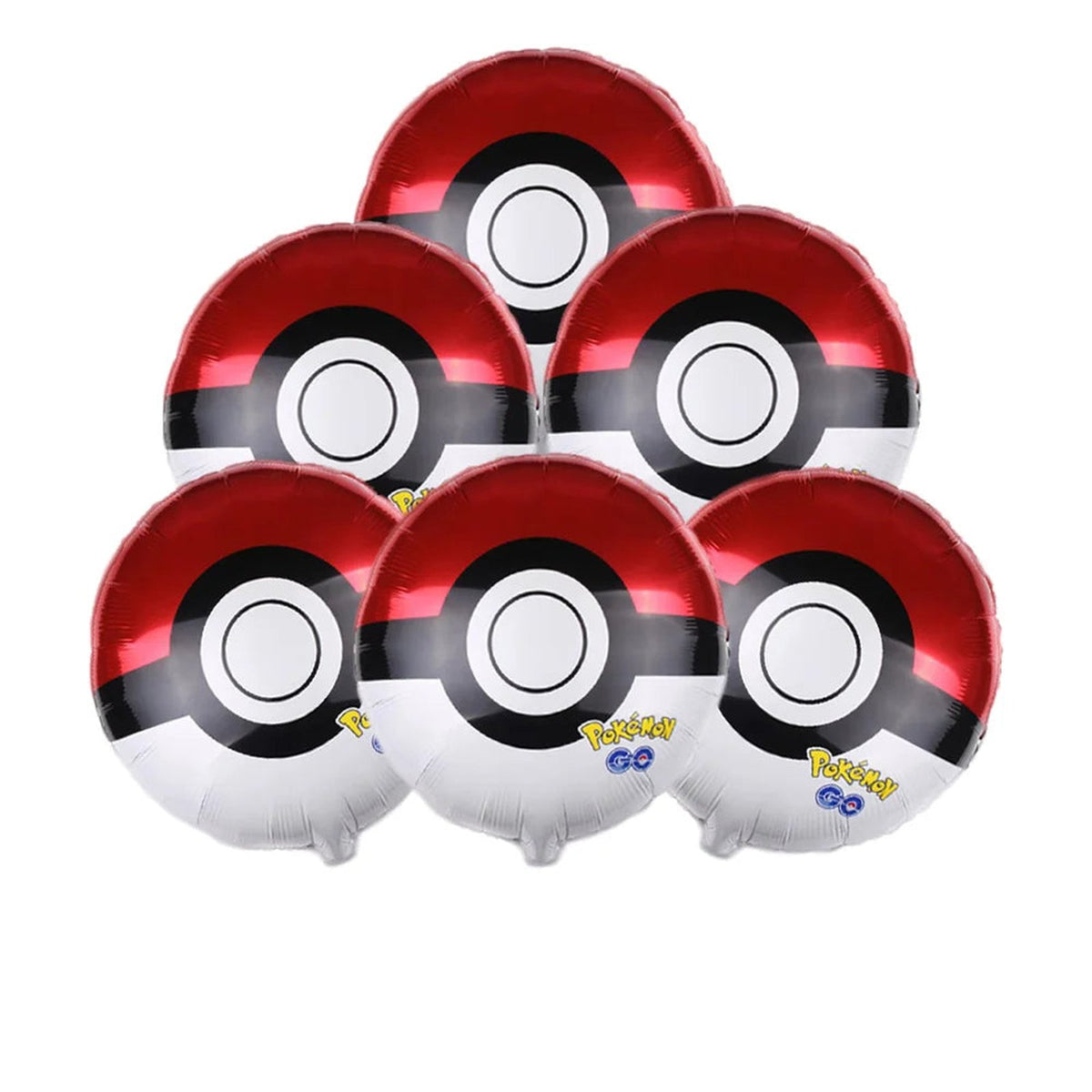 Pokémon birthday party decorations – Balloons D (6 pieces)