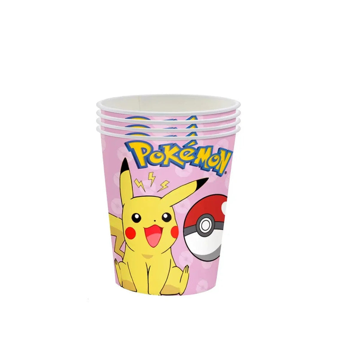 Pokémon birthday party decorations – Cups C (10 pieces)