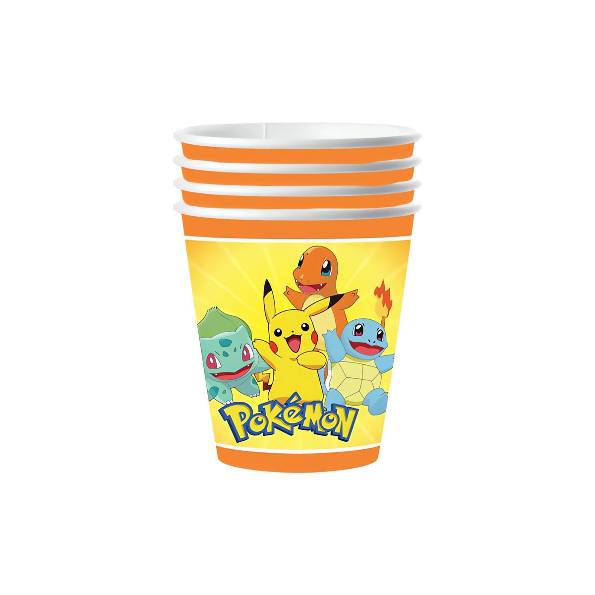 Pokémon birthday party decorations – Cups D (10 pieces)
