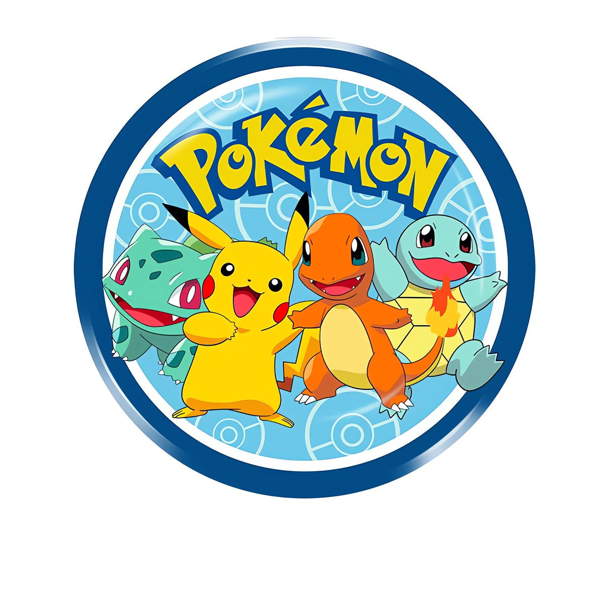 Pokémon birthday party decorations – Plates A, 20cm (10 pieces)