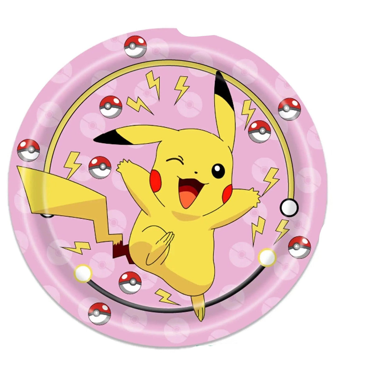 Pokémon birthday party decorations – Plates D, 20cm (10 pieces)