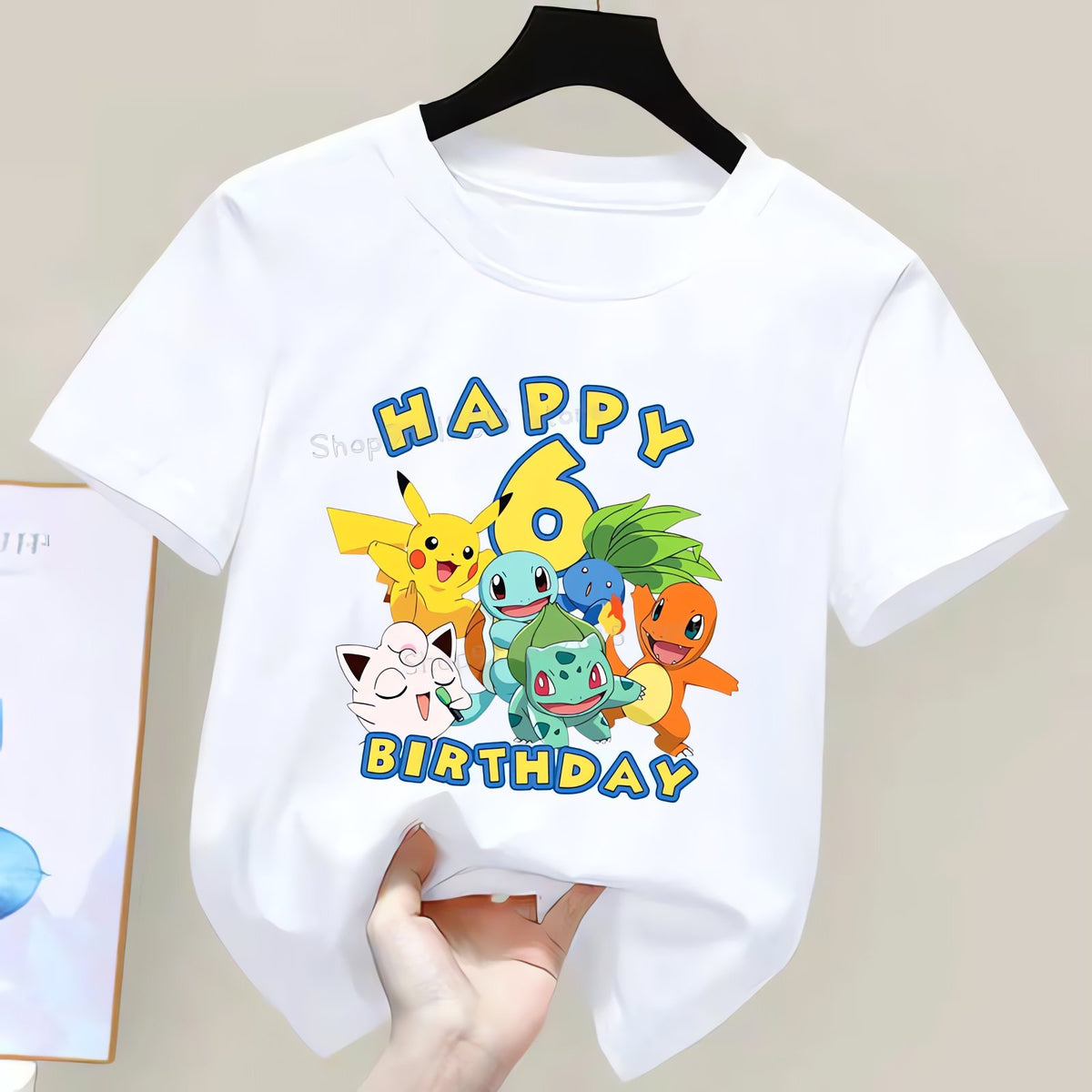 Pokémon Happy Birthday T-shirt for kids