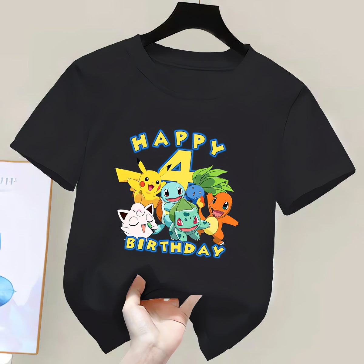 Pokémon Happy Birthday T-shirt for kids – photo 2