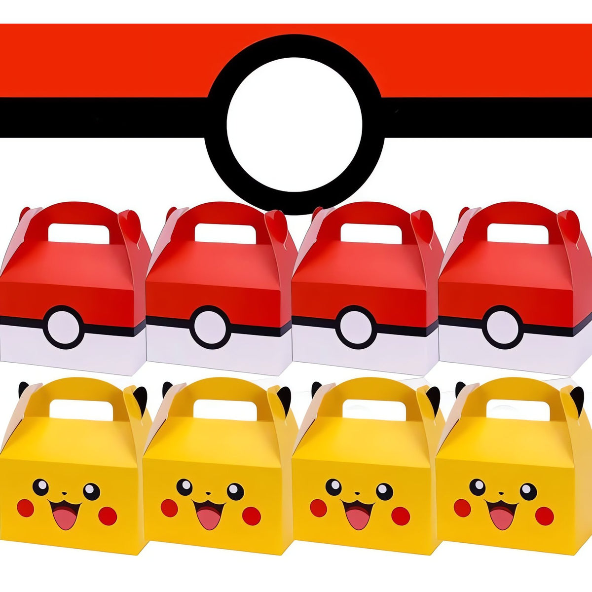 Pokémon birthday treat boxes