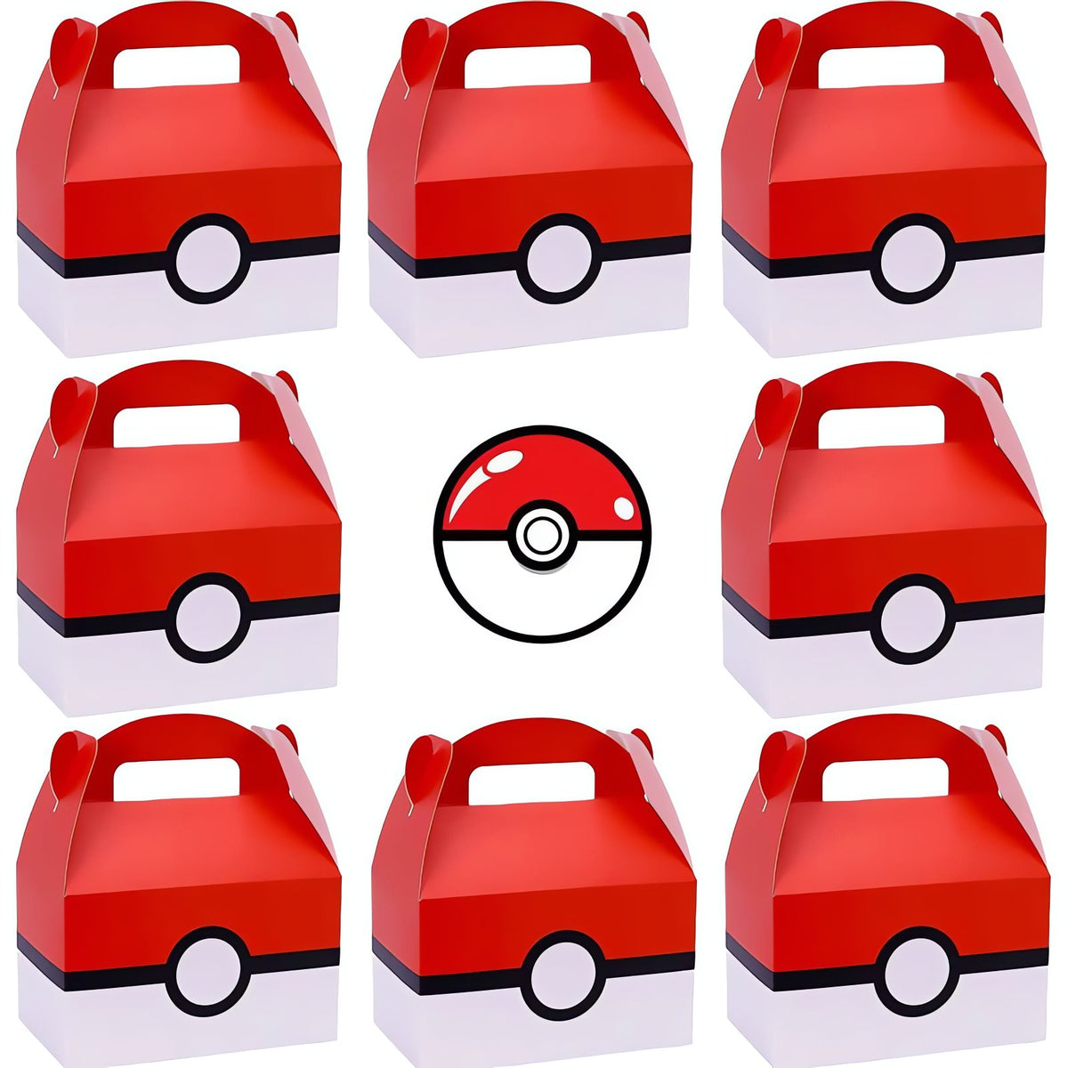 Pokémon birthday treat boxes – Poké Ball