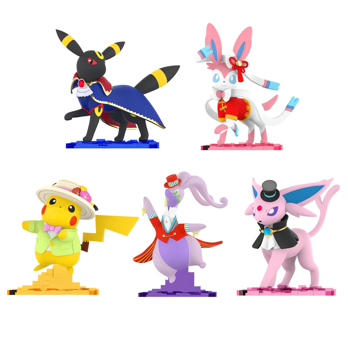 Pokémon building block figure