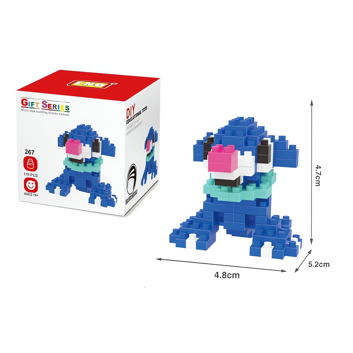 Pokémon building block figures, Cyndaquil and Ho-Oh – Popplio