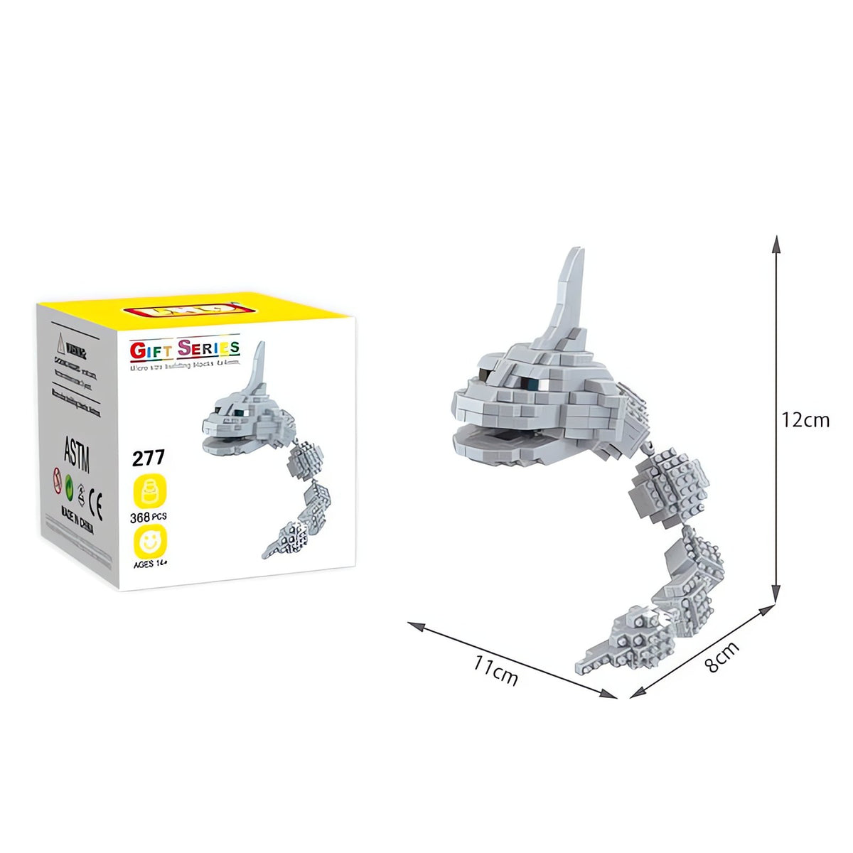 Pokémon building block figures, Gengar and Staryu – 277
