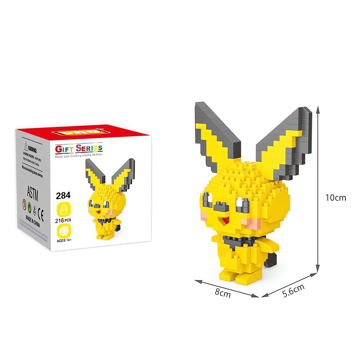 Pokémon building block figures, Gengar and Staryu – 284
