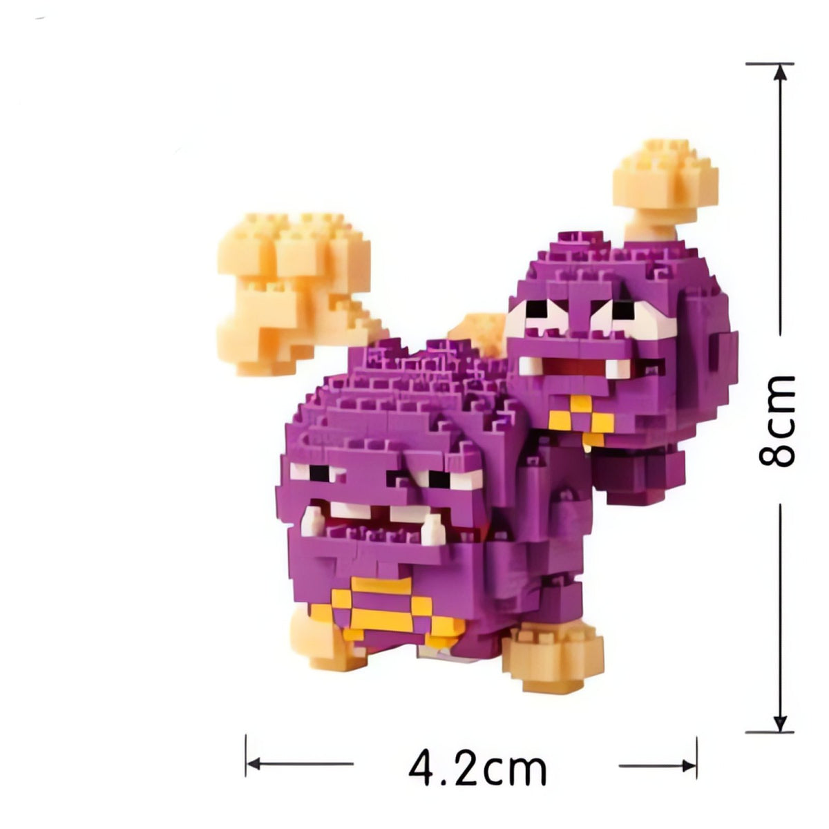 Pokémon building block figures – Weezing