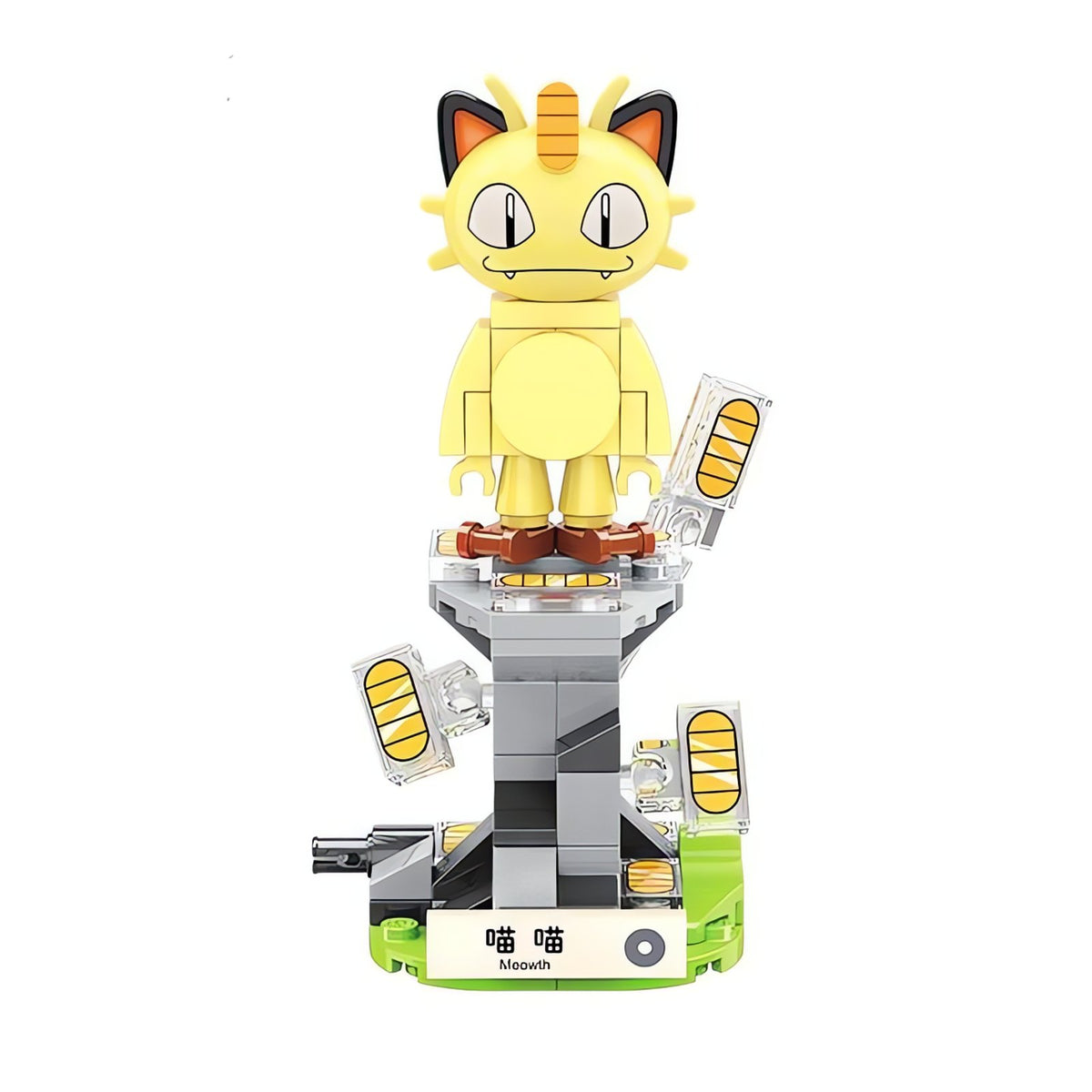 Pokémon building block figures – Meowth