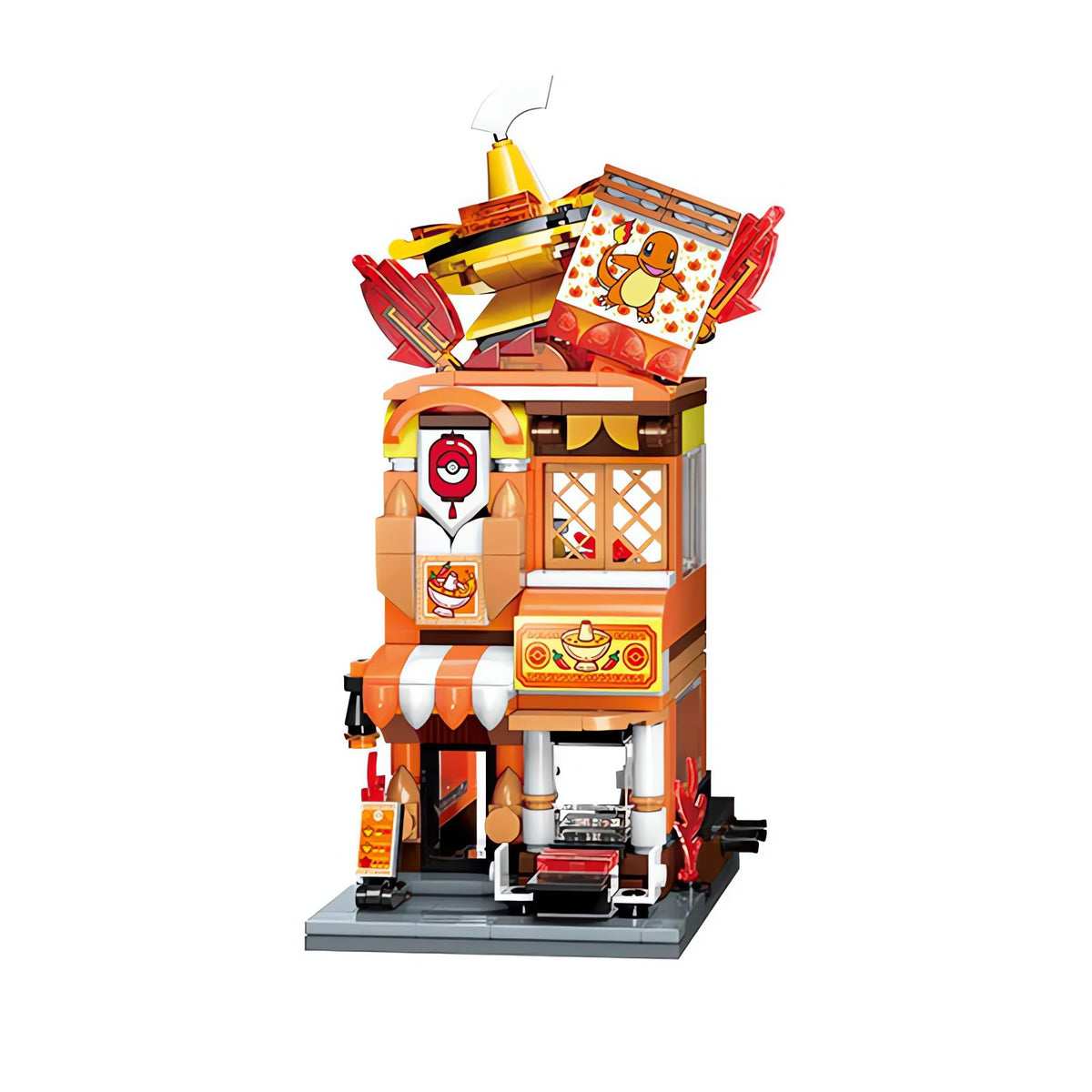 Pokémon building block house – House 3