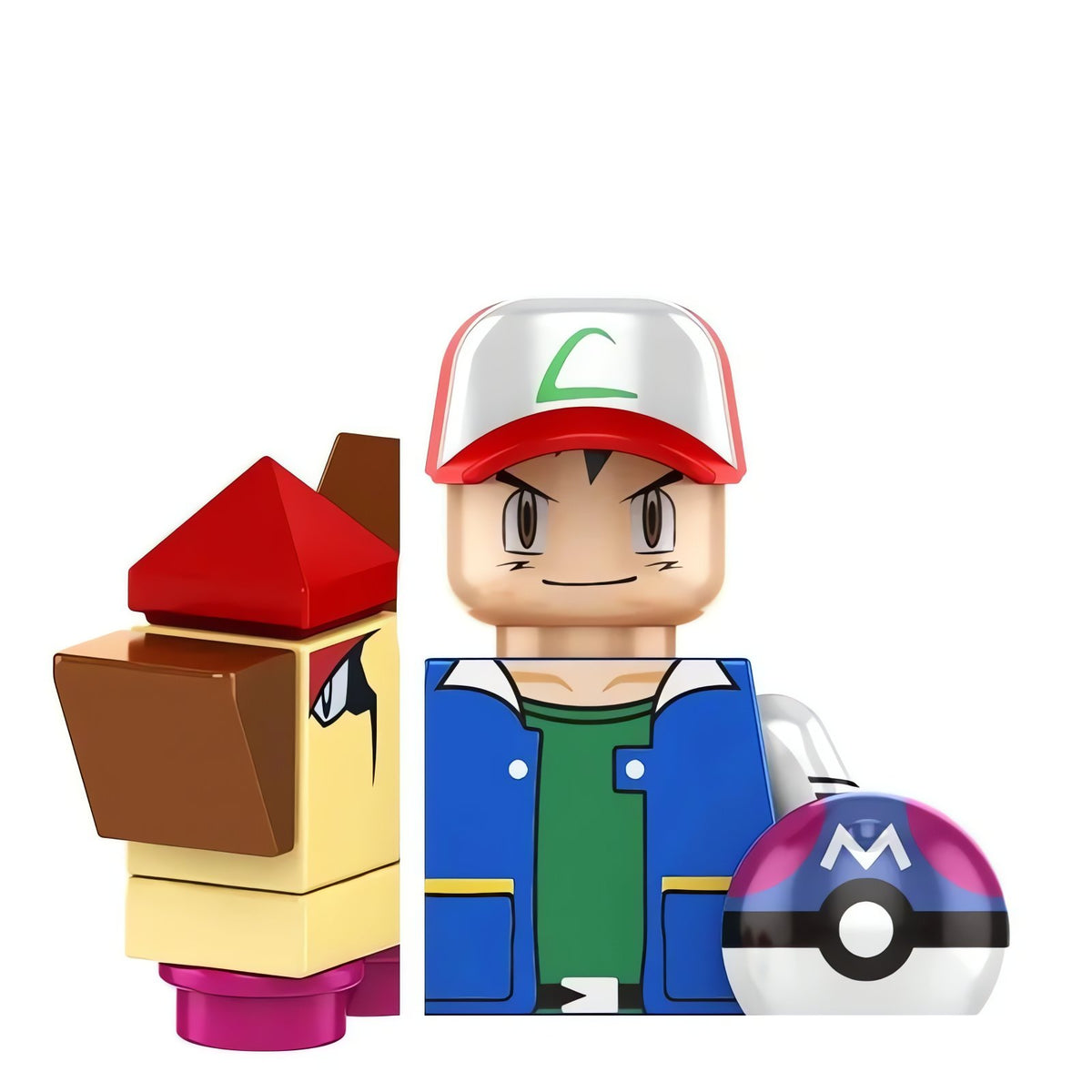 Pokémon building block mini figures – Ash Ketchum