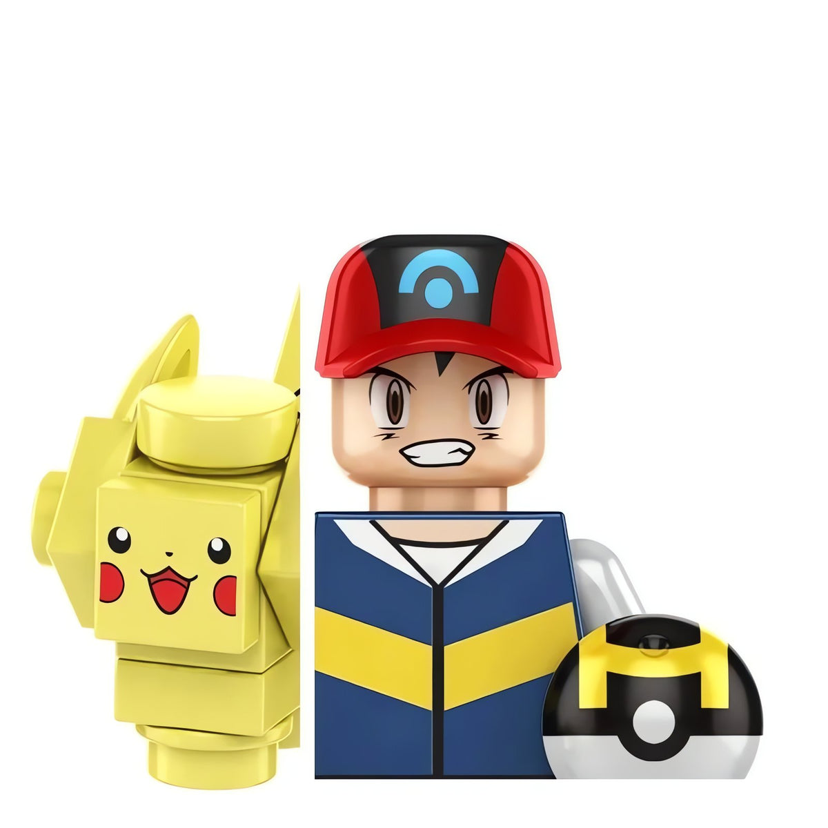 Pokémon building block mini figures – Ash Pikachu
