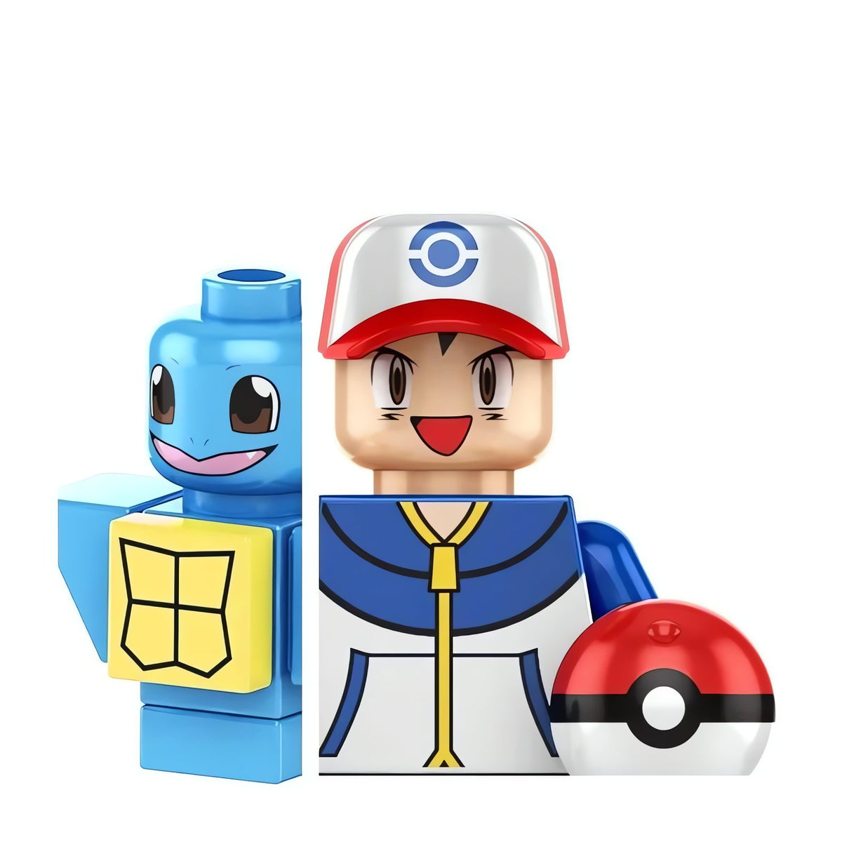 Pokémon building block mini figures – Ash Squirtle