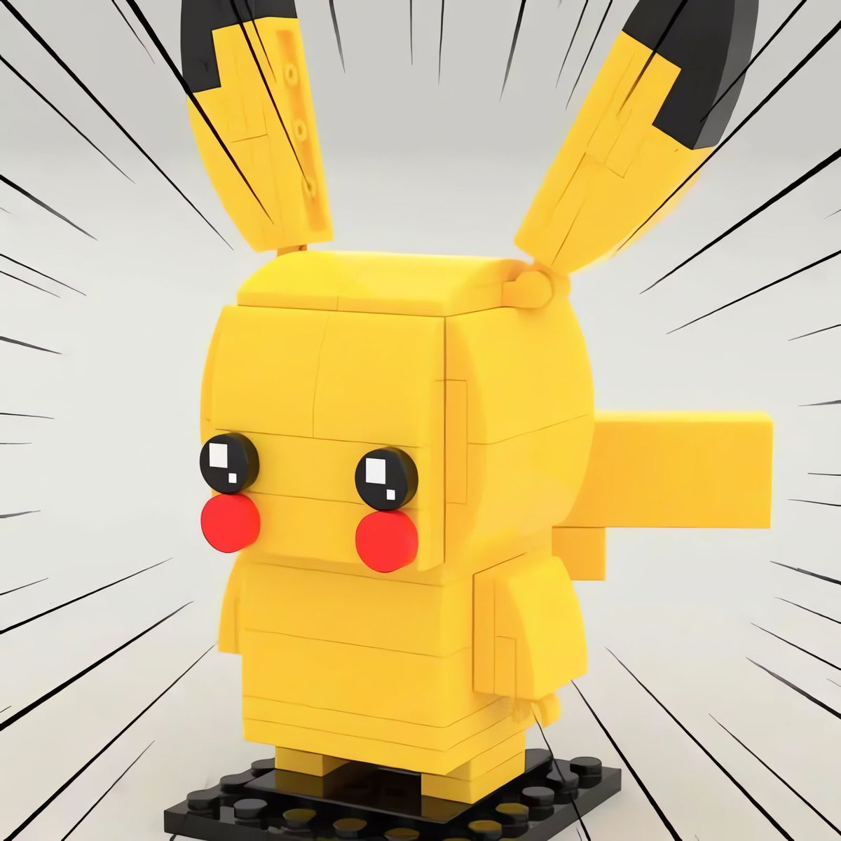 Pokémon building block mini figures – Pikachu B