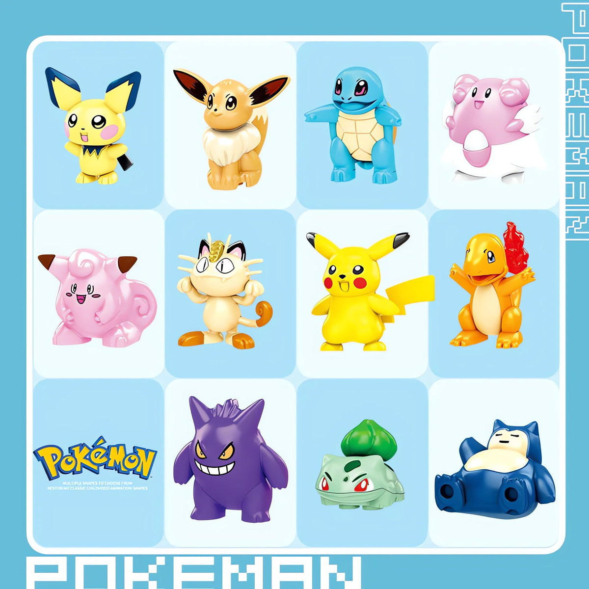 Set of 11 Pokémon building block mini figures – photo 3