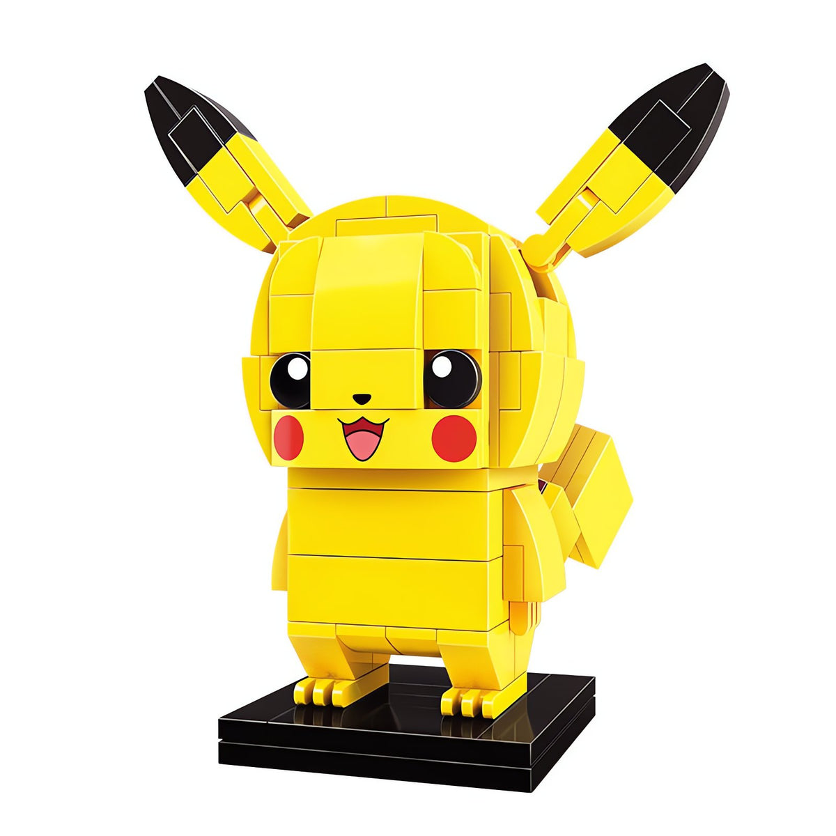 Pokémon building block sets of Pikachu, Charmander and Bulbasaur – Pikachu