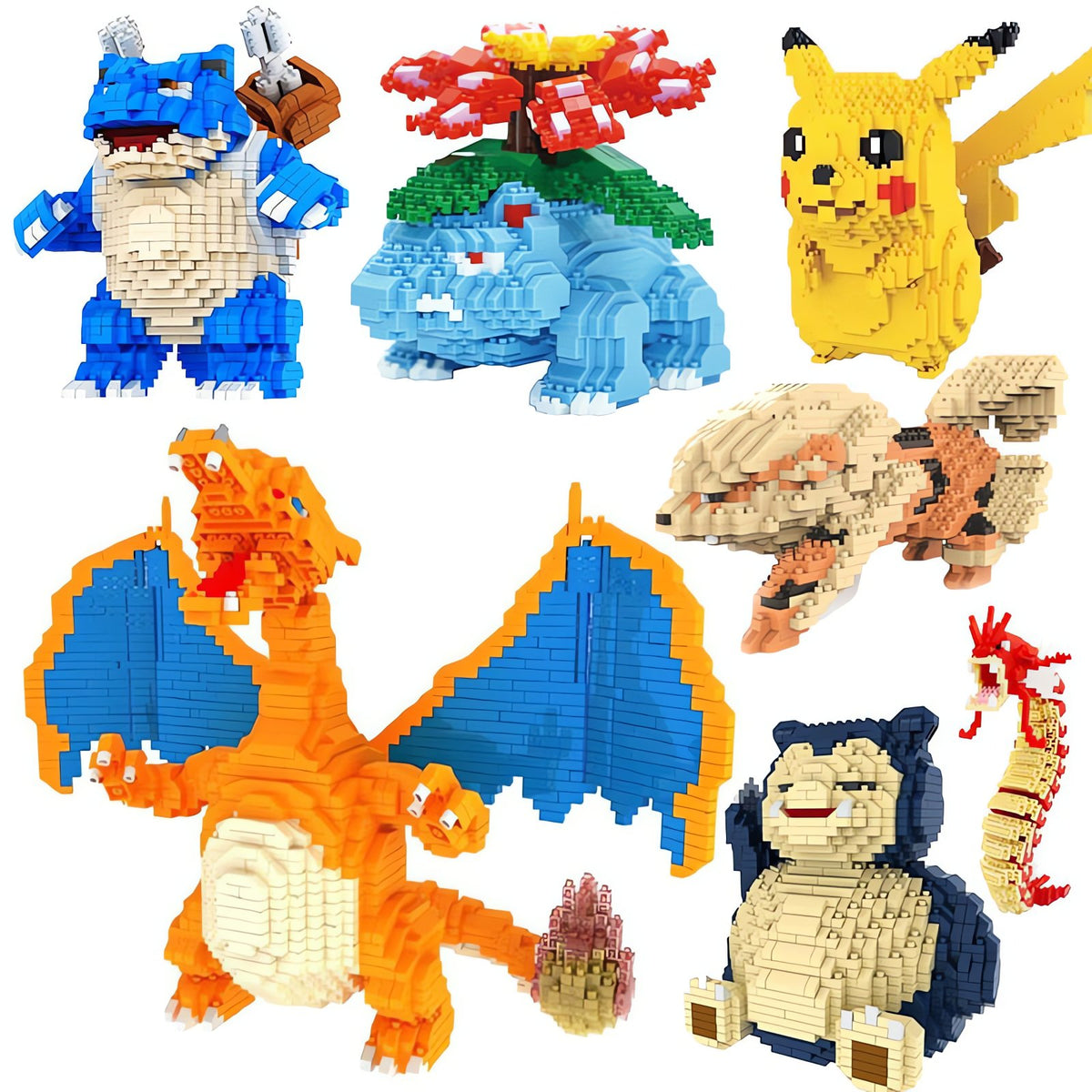 Pokémon building block sets