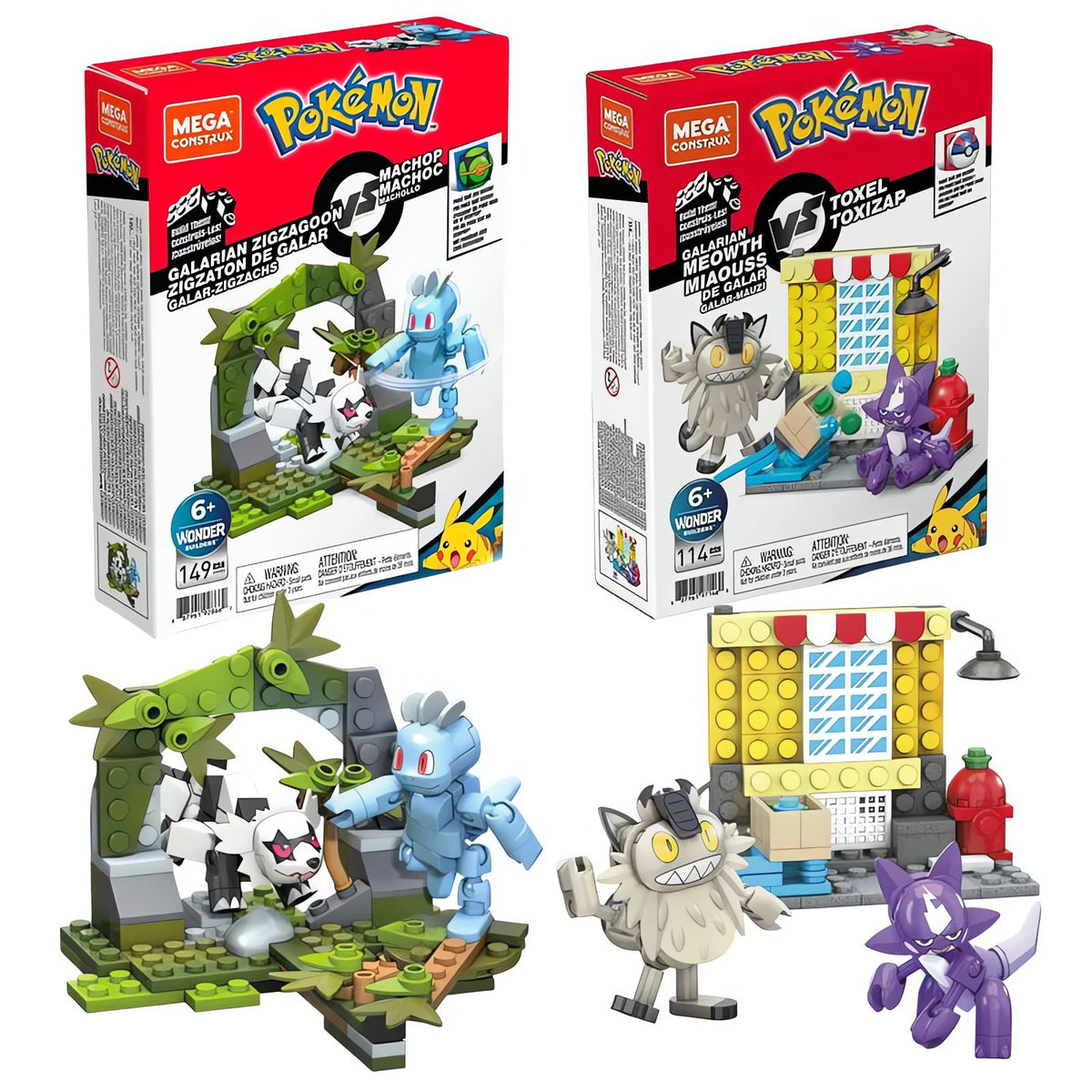 Pokémon interlocking brick building set