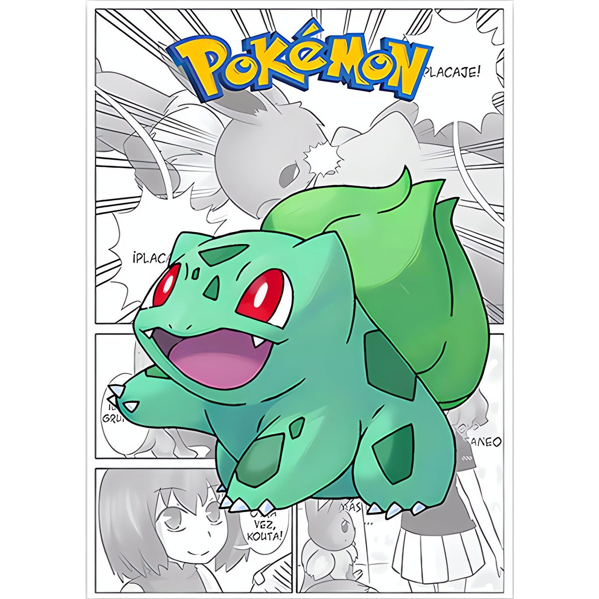 Pokémon comic-style canvas print – photo 12