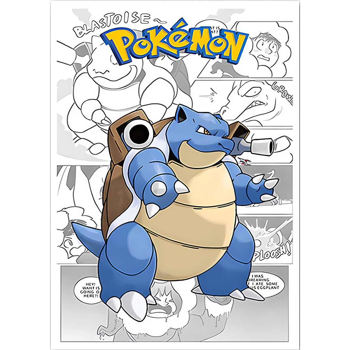 Pokémon comic-style canvas print – photo 9